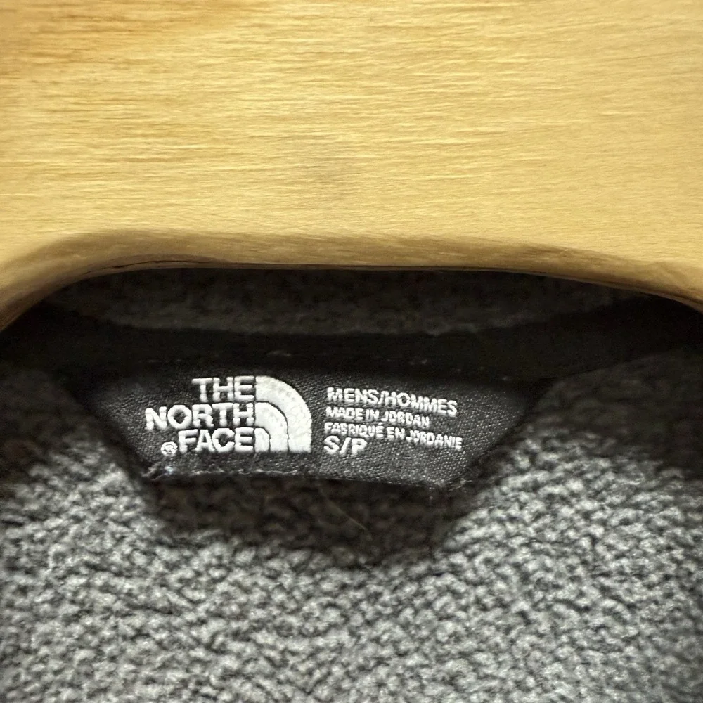 The‎ North Face Sweater Pullover Mens Size Small Gray 1/4 Zip Fleece